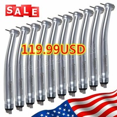 10*NSK PANA MAX Style Dental High Speed Handpiece Push Button 4Hole Turbine U3BM