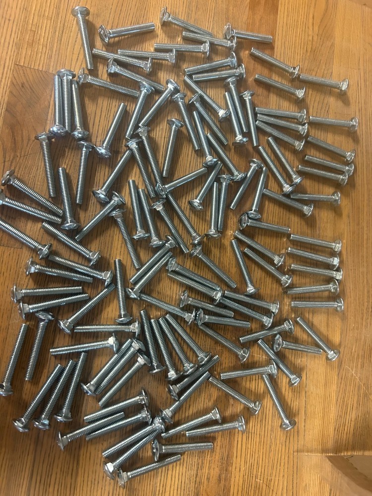 HILLMAN 10 POUNDS 3/8-16 x 2-1/2″ Carriage Bolts BRAND NEW