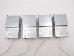 4 Pack Amico Slim Panel 5CCT LED Recessed Downlight Junction Box Only SEE DES