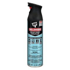 Weldwood Landau Top & Trim HHR Solvent Type Spray Contact Adhesive, Clear, 14 Oz