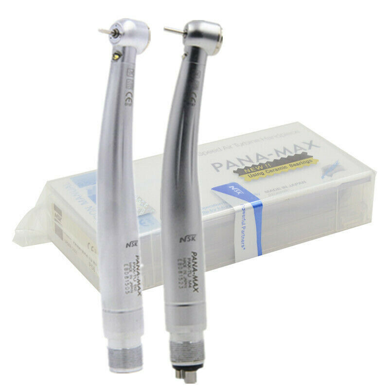 Dental PANA Max High Speed LED Handpieces NSK Type Internal Triple Spray Push US