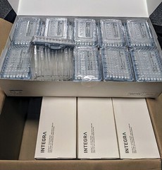 4 Cases Integra 1250ul GripTip 3445 Pre-Sterilized 10 ECO Racks of 96tips