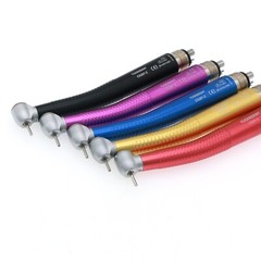 US COXO Dental High Speed Handpiece Air Turbine 4 Holes 5 Colors Standard head