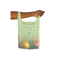 Biobag Usa 100 Certified Compostable Shopping Bags 20 Lb Capacity 10 Gallon 500