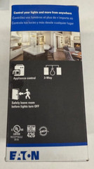 Eaton WFTRCR15-W Wi-Fi Alexa Receptacle Smart Duplex Outlet White 15A 125V New