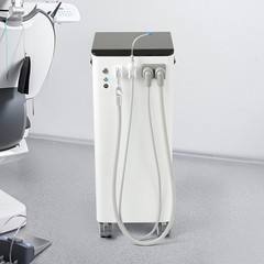 Dental Mobile Suction Unit System Negative Pressure Pump High Volume GS-M300