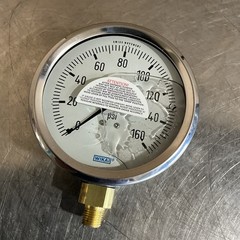 WIKA 0-160 psi Pressure Gauge Nos