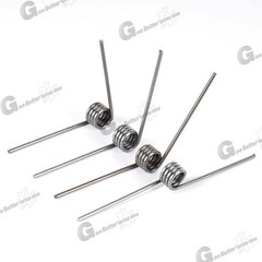 Torsion Spring 3-9 Coil (10 pcs), 0.8mm Wire dia, 5 ~ 10mm OD, Left spring Steel