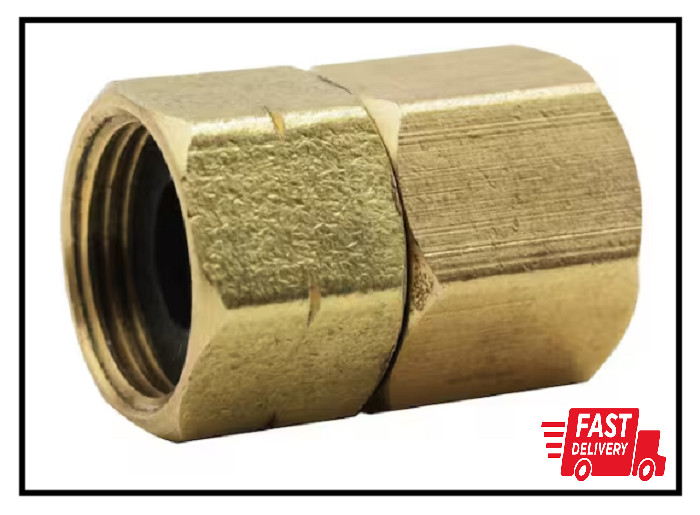 3/8 in. Female OD Compression Brass Coupling Fitting