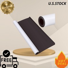 Blank White Magnetic Sheet Roll 24″ x 10 ft Flexible Printable Vinyl 30 Mil