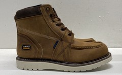 Ariat Rebar Wedge Moc Toe H2O Aged Honey Women’s Soft Toe Boots Size 10.5