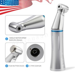 NSK Style Dental Inner Water Spray Push Button Contra Angle Low Speed Handpiece