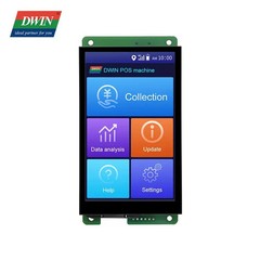 DWIN 4.3inch SMART HMI LCD Capacitive Touch, IPS TFT Screen, 480*800, 270nit, DM