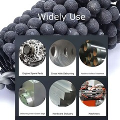 3-1/2″ 90mm Engine Cylinder Flexible Ball Hone Brush 240 Grit Tube Honing Brush