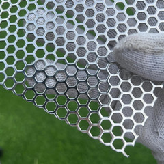 36″X18″ Perforated Metal Sheets 19 Gauge Expanded Metal Mesh Opening Hexagonal H