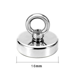 Neodymium Fishing Magnets Pulling Force Super Strong Round Rare Earth