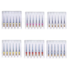 AZDENT Dental Endo Rotary Heat Activated Files Gold Taper NITI Engine Use 25mm