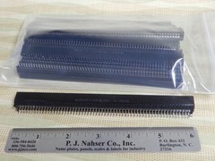 AMP 120 Pin PCB Mount Edge Connectors (10) 5-530843-5 NOS