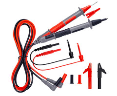 Kit de cables de prueba de silicona suave para electricistas CAT III 1000V y CAT