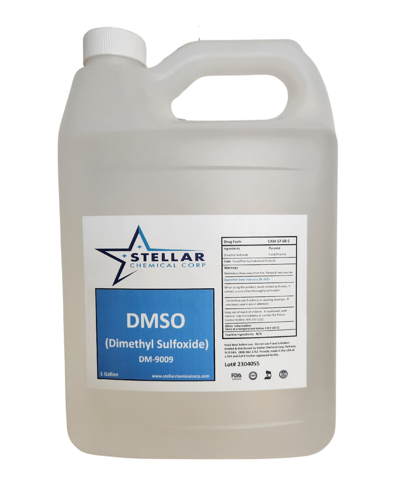DMSO ~ Dimethyl Sulfoxide ~~ 4 Gallons ~~ Stellar Chemical Corp