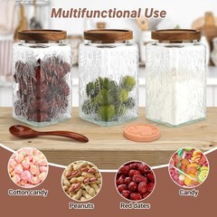 1000ml Brown Sugar Container and 2 Brown Sugar Keepers With Spoon, Exquisite
