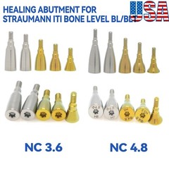 US Dental Healing Abutment NC/RC fits Straumann ITI BL/BLT Cover Screw Cap Ø4.5