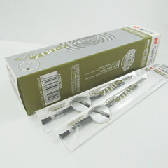 1 box of 20 pieces M&G MG-007 0.5mm Pipe Black Gel Ink Pen Refills Bullet-shaped