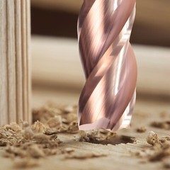 3 Flute 1/4″x3/4″ x 2-1/2″ Solid Carbide End Mill – ALCrN Coated CNC Bit