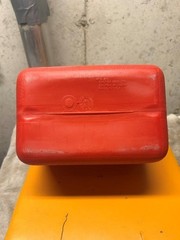 Vintage Chilton 1 Gallon 6 ounces Gas Can + Pre-ban Spout, Model P10