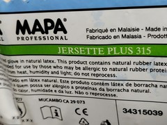 2 PAIRS MAPA PROFESSIONAL JERSETTE PLUS 315 SIZE 9 GLOVES