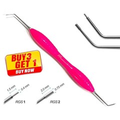 Dental Instrument RGS 1-2 / 3-4 Silicone Handle Depth Dimensions for Restoration
