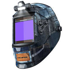 ARCCAPTAIN True Color Auto Darkening Welding Helmet for Arc Tig Mig with Light🔥