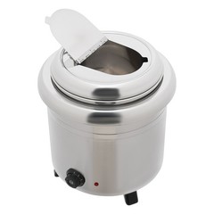 13L/3.25 Gallon Tabletop Soup Warmer Silver Stainless Steel 400W
