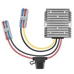 YBBOTT DC 30V-90V to 24V 20A 480W Waterproof Buck Power Converter DC to DC St…