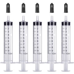10ml Plastic Syringe Without Needle for Liquid – Measuring 10ml, transparent