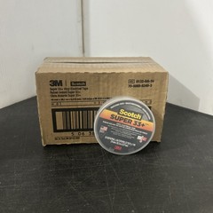 10 Roll 3M Scotch Professional Grade SUPER 33+ 3/4″ X 66′ Vinyl Electrical tape