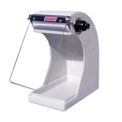 Handler Resin Splash Hood w/Light on Right w/Protective Clear Acrylic Shield
