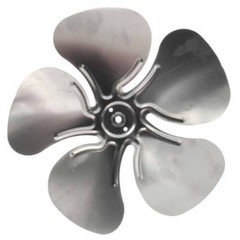Packard A65123 Fan Blade 12″ Aluminum 5 Blade CW, 5/16″ Bore (w/ Hub)