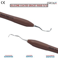 7 piezas de curetas dentales Gracey para conducto radicular periodontal escalada
