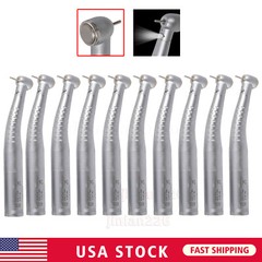 KaVo Style Dental Fiber Optic LED Handpiece Fast High Speed /LED Coupler 4/6Hole
