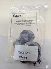 NEW DeSantis Gas Mask Carry Bag/Scott Gas Mask and Facepiece Respirator RARE