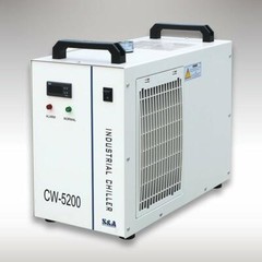 CW-5200DG 6L Industrial Water Chiller for One 130W or 150W CO2 Glass Laser Tube