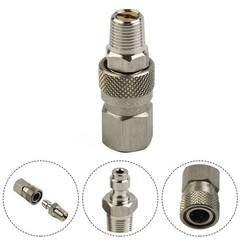 Quick Disconnect 8mm 1/8 Npt Thread Durability Male And Female PCP Paintball