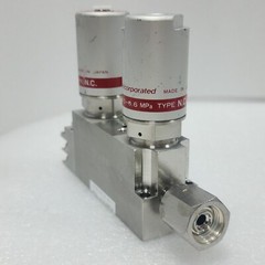 Lam 766-077821-501 R C , C No. 567512, Fujikin 0.5~0.6 Mpa NO Valve Assy,+97157