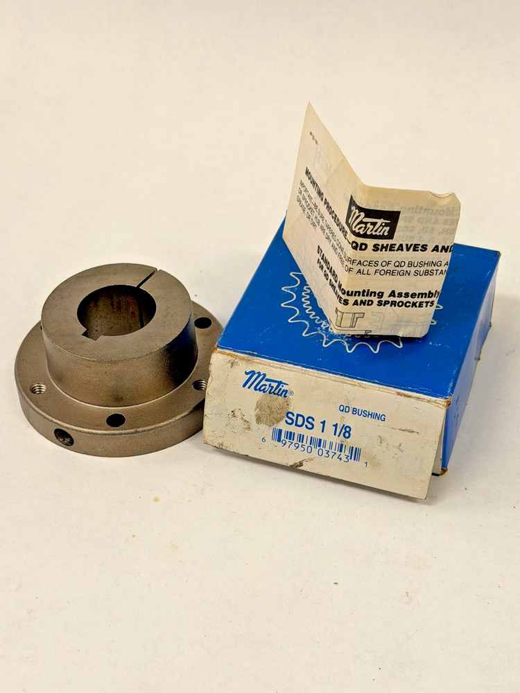 New Martin SDS 1-1/8” QD Taper-Lock Bushing Free Shipping