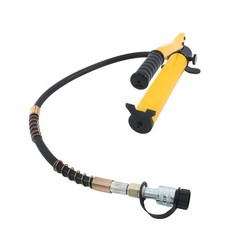 20Ton Hydraulic Cylinder For Jack Low Profile Porta Power Ram Single Acting+Pump