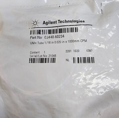Agilent 3440-60234 Valve tubing, 1/16 in, 0.50 x 1000 mm, New