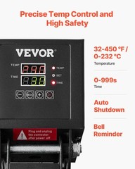 VEVOR Heat Press Machine 15 x 15 inch Sublimation Printer Transfer for DIY