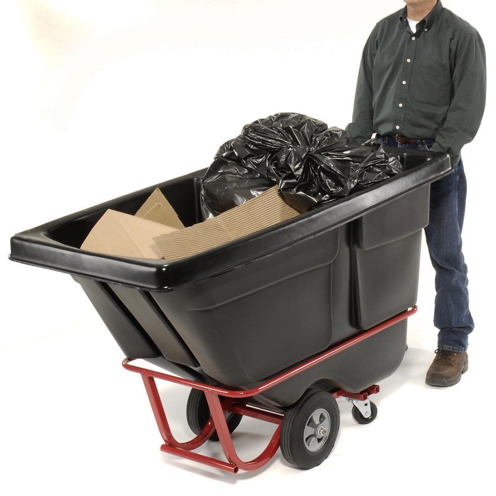 Tilt TRASH BIN – 2100 lbs Capacity – 72″ L x 33″ W x 43″ H – Portable – Garbage