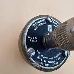 Weinschel Engineering 926A Power 1mw, bias 4.5 ma